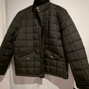 Izod Men's Black Puffer Jacket